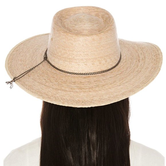 l*space Accessories Lspace Wayne Hat In Natural Cream White Straw